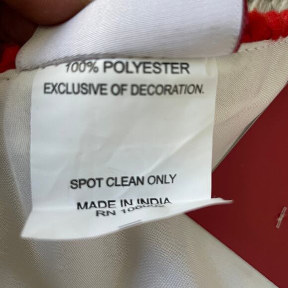 Year of the Snake 2025 Round 15in Placemat Set of 4 Red White Lunar New Year New - Picture 12 of 14